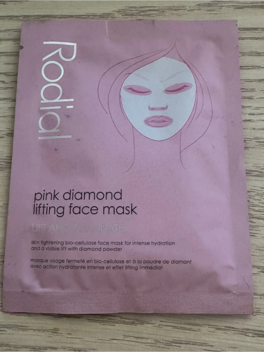 7 Pcs RODIAL Pink Diamond Lifting Face Mask Sheet Mask + Bee Venom Patches